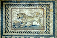 Lion Mosaic